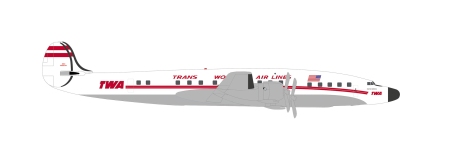 Herpa 539364 - 1:500 - Trans World Airlines Lockheed L-1649A TWA Jetstream - N8083H